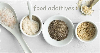 What is food additive and examples?